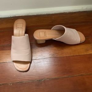 Dolce Vita Blush Mules in Size 7.5